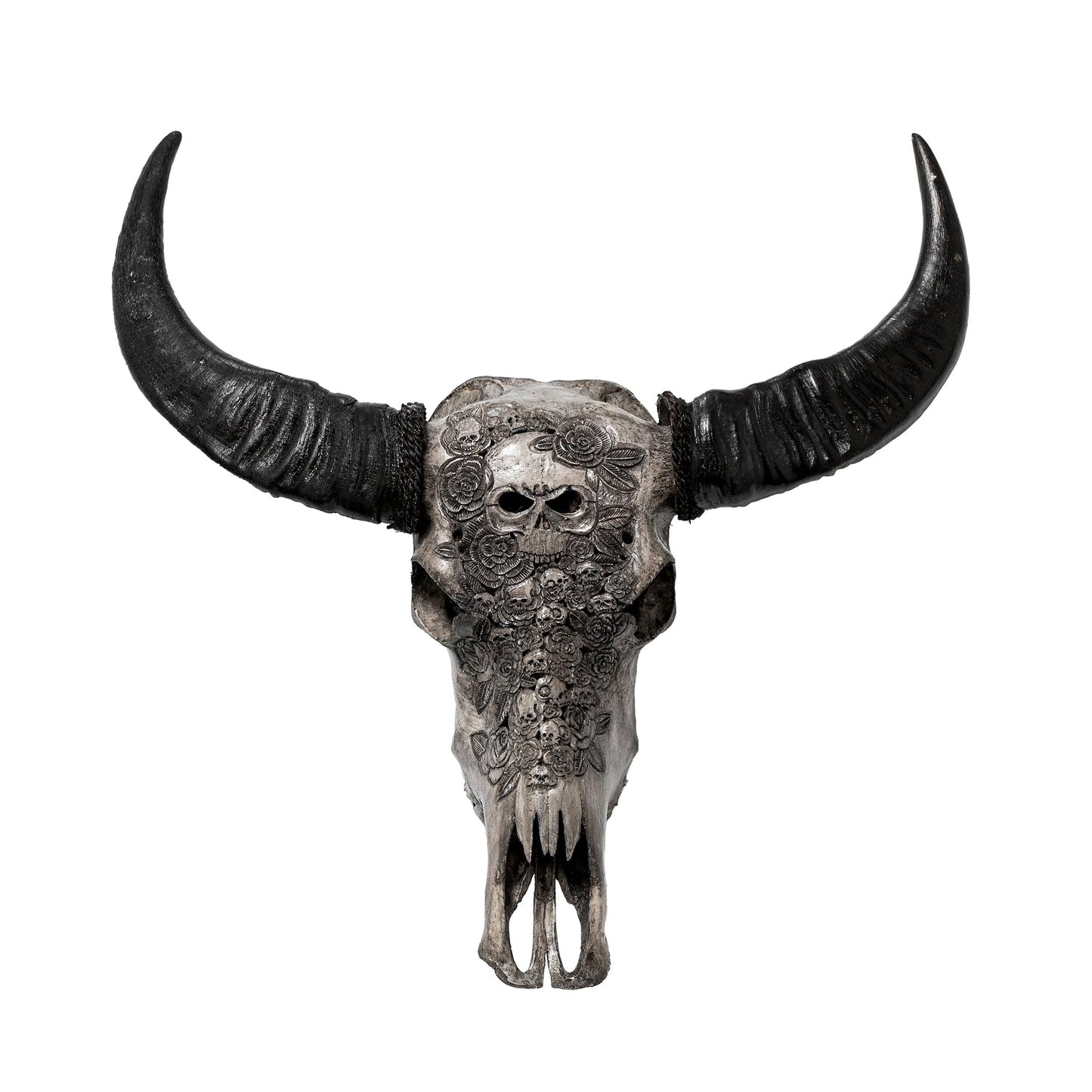 Hand-Carved Buffalo Skull | Thorn